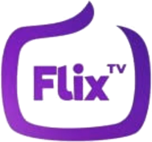 Logótipo da aplicação Flix IPTV para Smart TV Samsung e LG